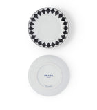 Prada porcelain chequerboard sauce bowl set 11cm, imported from the UK