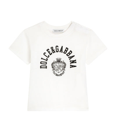 Dolce&Gabbana Kids Cotton Logo T-Shirt (3-30 Months)