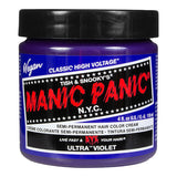 Manic Panic Hair Dye Ultra Violet Blue 118ml, imported from the UK