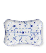 Royal Copenhagen Porcelain Half Lace Rectangular Dish 24.5cm