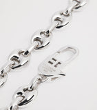 Tateossian sterling silver marine link chain bracelet (British brand)