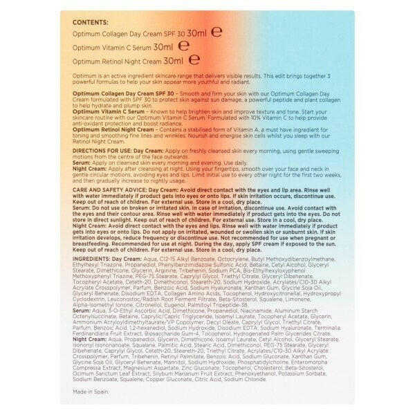 Superdrug Optimum Skincare Collection GOODS Superdrug