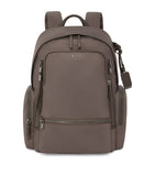 Sleek Backpack with Carbon Fibre Accents and USB Port, 43cm x 30.5cm x 14cm