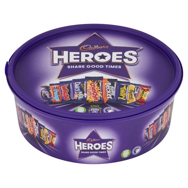 Cadbury Heroes Chocolate Tub 550g