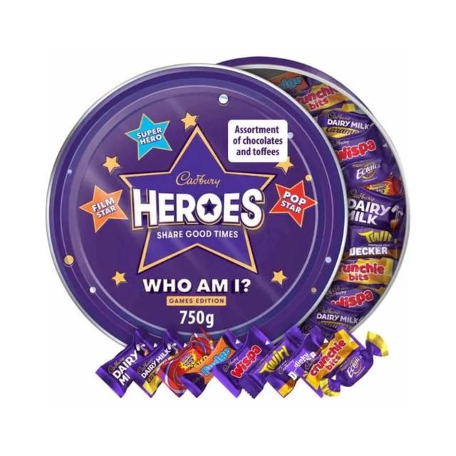 Cadbury Heroes Large Chocolate Tin 750g