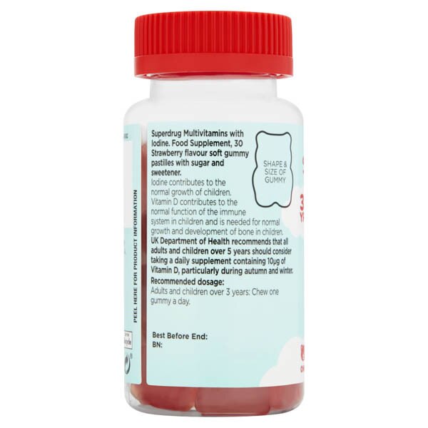 Superdrug Kids Multivitamin - 30 Gummies GOODS Superdrug