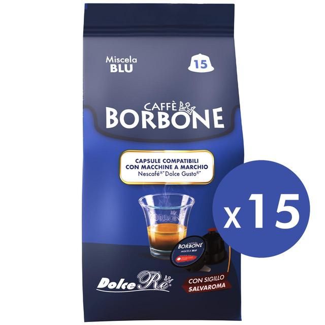 Caffe Borbone Blue Intensity 8 Dolce Gusto Compatible 15 per pack