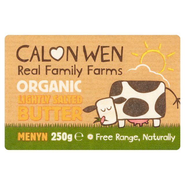 Calon Wen Organic Slightly Salted Butter 250g