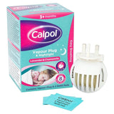 Calpol Vapour Plug & Nightlight + 3 Refill Pads Lavender & Chamomile