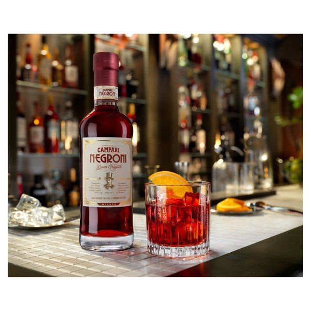 Campari Negroni Ready to Drink Italian Cocktail 50cl