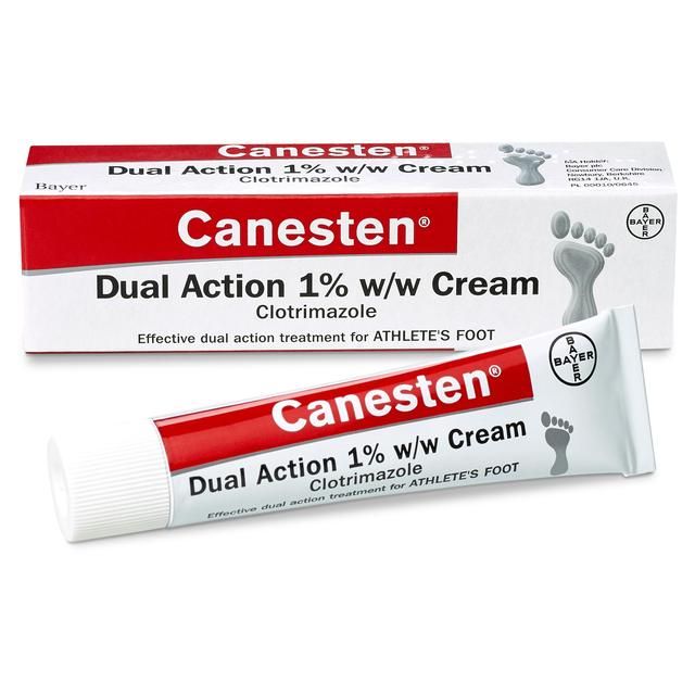 Canesten Athletes Foot Dual Action Cream 30g