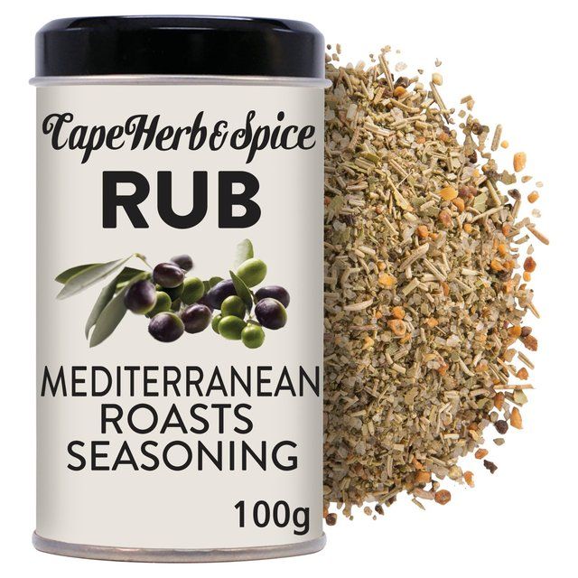 Cape Herb & Spice Mediterranean Roast Seasoning Rub Tin 100g