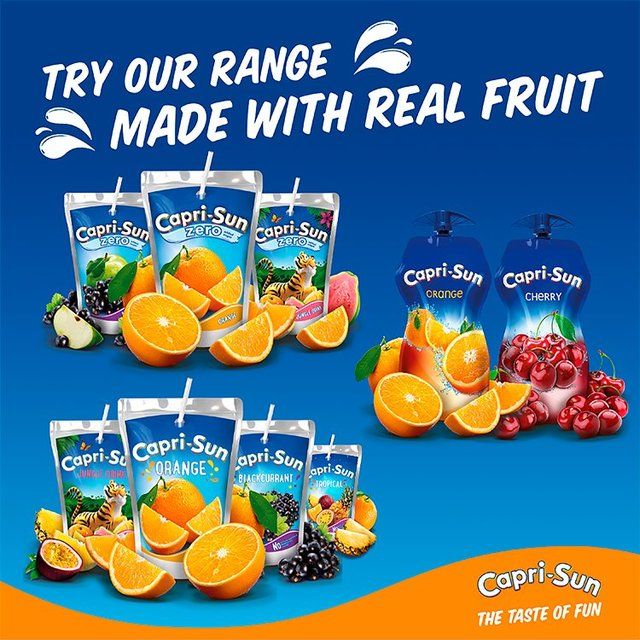 Capri-Sun Double Strength Orange Multivitamin Squash 1L