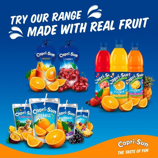 Capri Sun Orange Zero 4 x 200ml