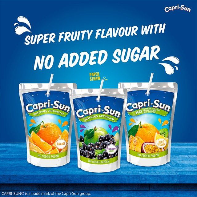 Capri Sun Orange Zero 8 x 200ml