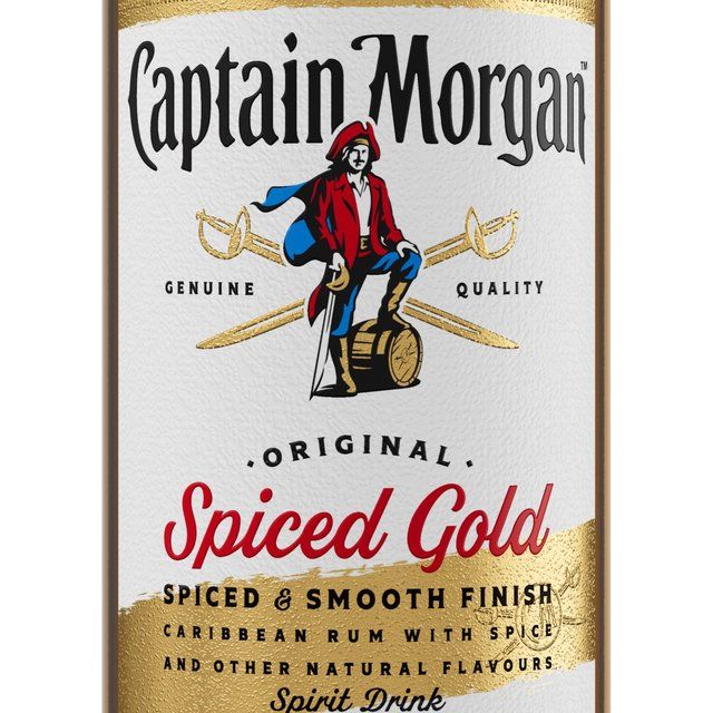 Captain Morgan Original Spiced Gold Rum Based Spirit Drink 1L