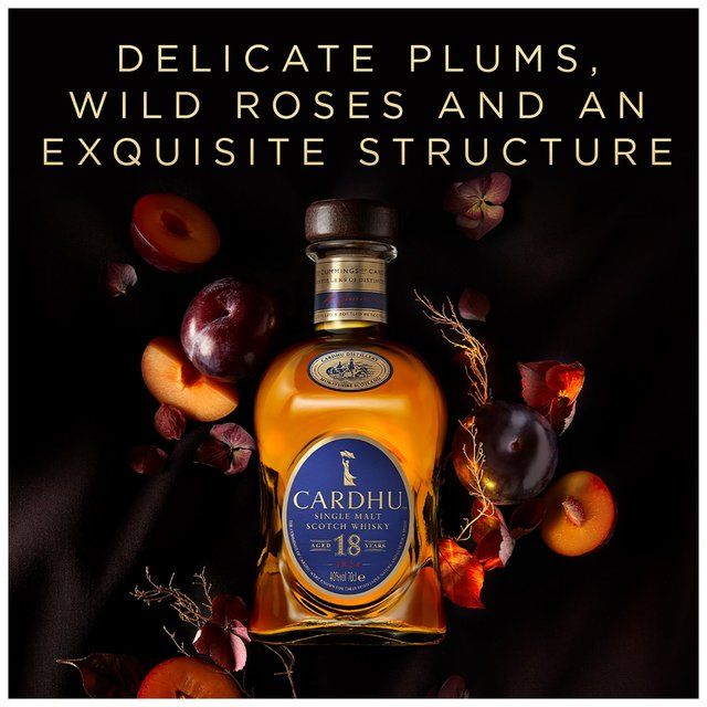 Cardhu 18 Year Old Single Malt Scotch Whisky 70cl