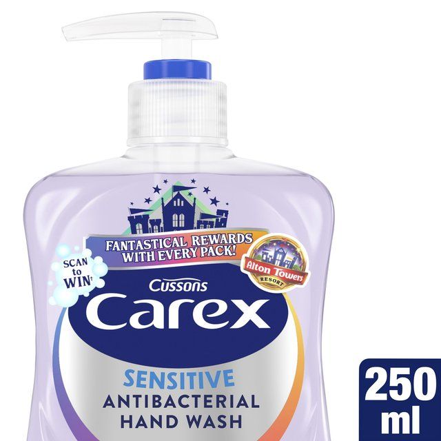 Carex Sensitive Antibacterial Handwash 250ml