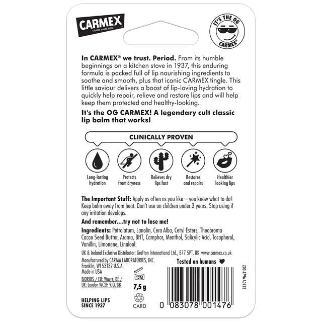 Carmex Lip Balm Pot 7.5g