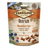 Carnilove Ostrich with Blackberries Crunchy Dog Treats 200g