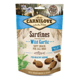Carnilove Sardines with Wild Garlic Semi Moist Dog Treats 200g