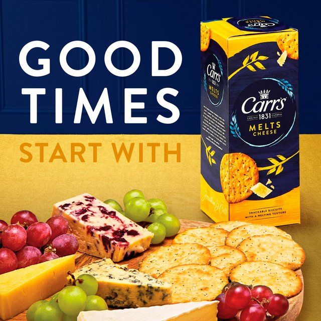 Carr's Melts Cheese Crackers 150g