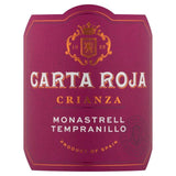 Carta Roja Crianza Tempranillo 75cl