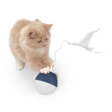Catit Pixi Spinner Electronic Cat Toy White & Blue