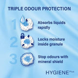 Catsan Hygiene Non-Clumping Odour Control Cat Litter 10L