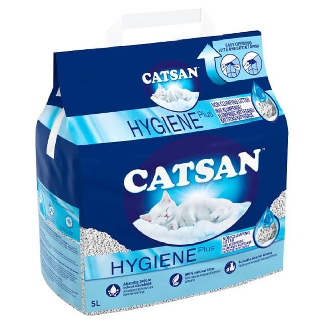Catsan Hygiene Non-Clumping Odour Control Cat Litter 5L