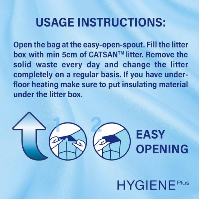 Catsan Hygiene Non-Clumping Odour Control Cat Litter 5L