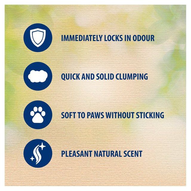 Catsan Natural 100% Biodegradable Clumping Odour Control Cat Litter 20L