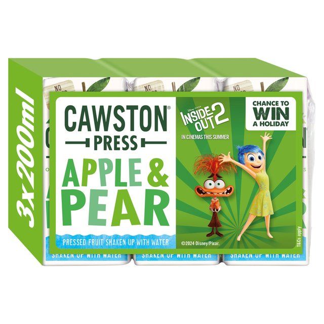 Cawston Press Kids Blend Apple & Pear Juice 3 x 200ml