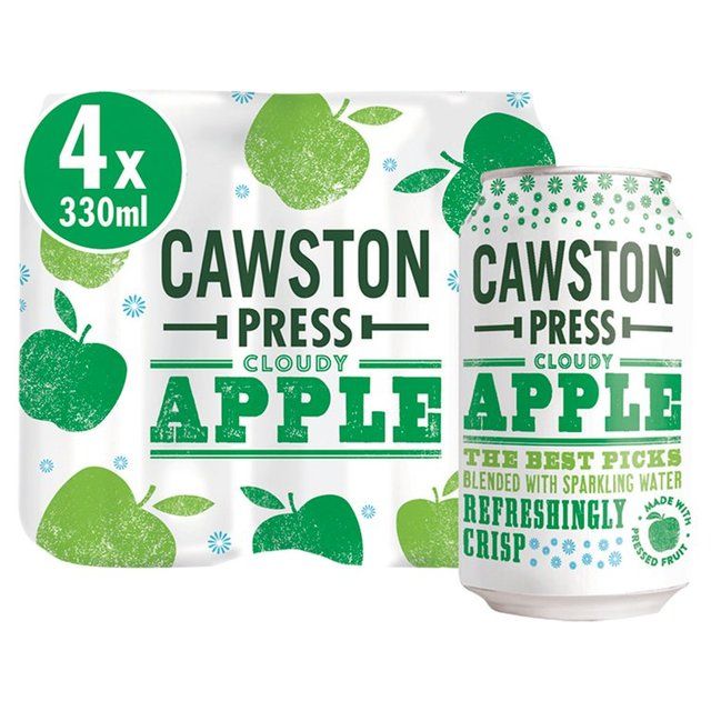 Cawston Press Sparkling Cloudy Apple 4 x 330ml