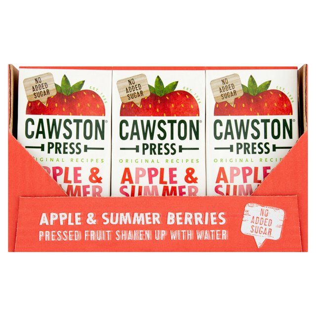 Cawston Press Summer Berries Juice 18 x 200ml