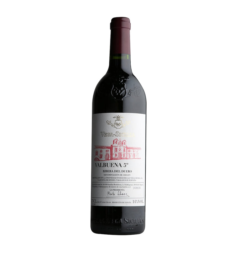 Vega Sicilia Valbuena 5º Tempranillo 2018 red wine 75cl, Spanish version