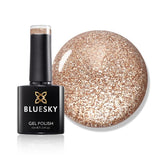 Bluesky gel polish platinum champagne sparkle - British product