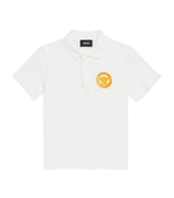 Versace Kids Cotton Piqué Medusa Polo Shirt (6-14 Years)