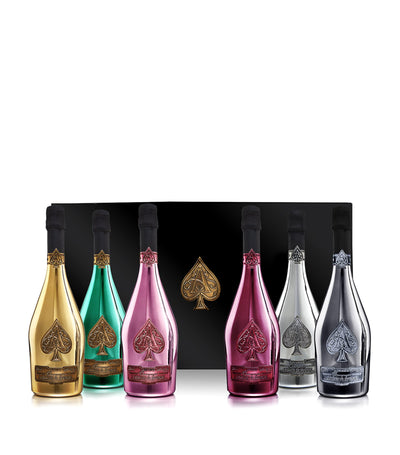 Armand de Brignac La Collection Mixed Champagne Set (6 x 75cl)
