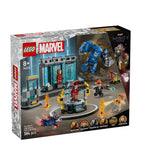 Lego Marvel Iron Man's Laboratory Hall of Armour Set 76315, UK version