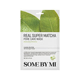 SOME BY MI Real Matcha pore care sheet mask, imported from the UK