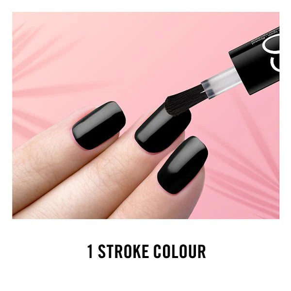 Rimmel Rita Ora black nail polish imported from the UK