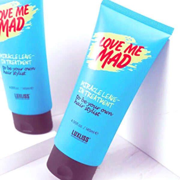 LUXLISS Love Me Mad Miracle leave in hair treatment 145ml, imported from the UK