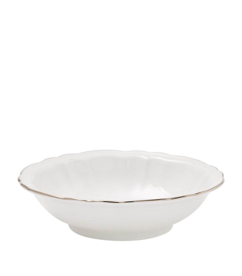 GINORI 1735 Corona Platino Fruit Bowl (14.5cm)