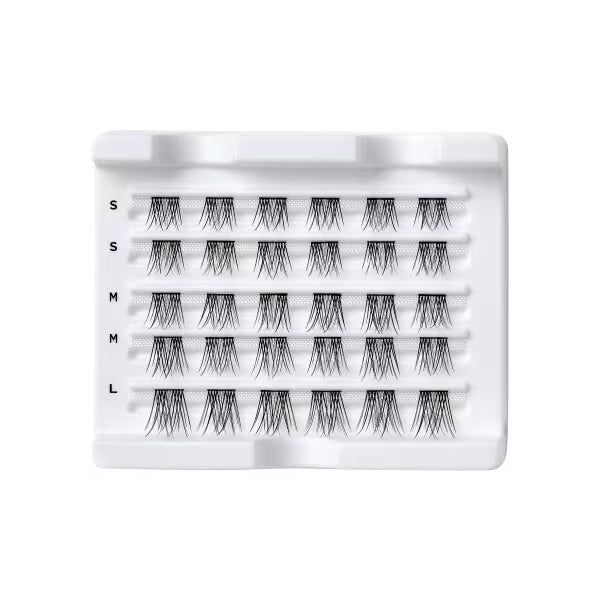 DNR Falscara individual lash wisps 01 Pack 12 - British product