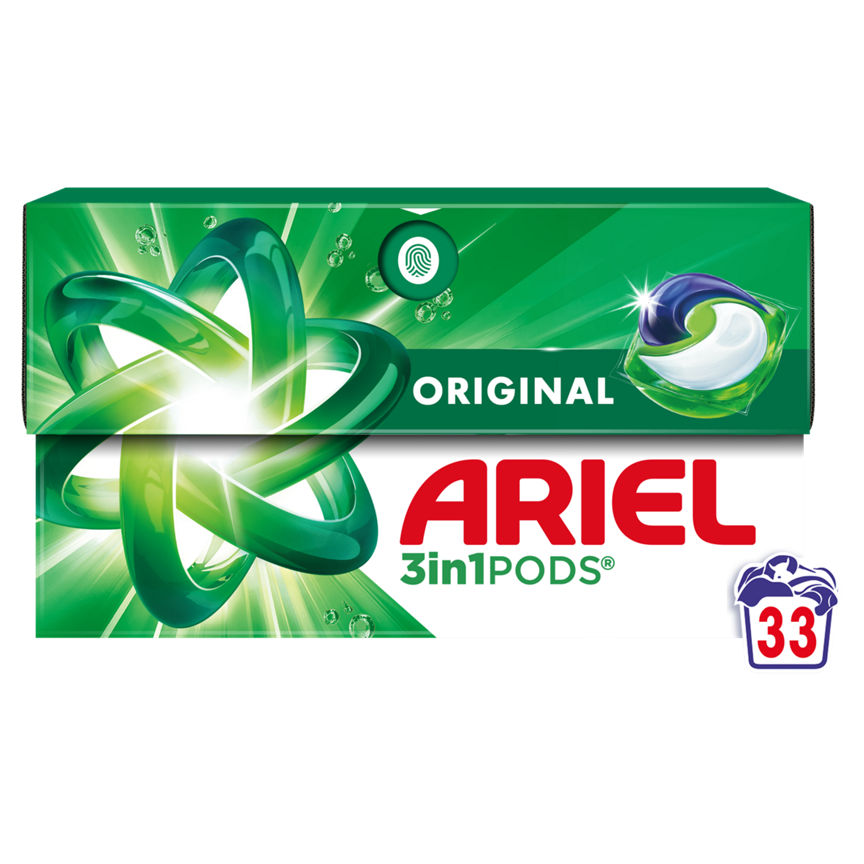 Ariel Ariel All-in-1 PODS®, Washing Liquid Capsules 33 Washes - McGrocer