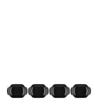 Le Creuset cast iron rectangular mini bakers set of 4, 300ml each, UK version