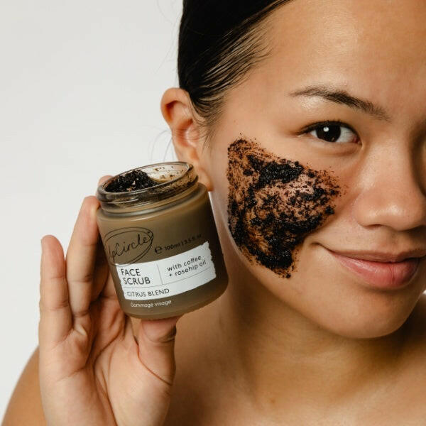 UpCircle Face Scrub Citrus with Coffee + Rosehip Oil - 100ml GOODS Superdrug