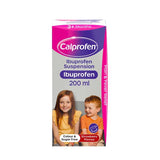 Calprofen Ibuprofen Suspension Strawberry Flavour Children's Pain Relief 200ml