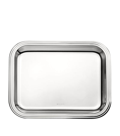 Christofle Silver-Plated Albi Serving Tray 26cm x 20cm
